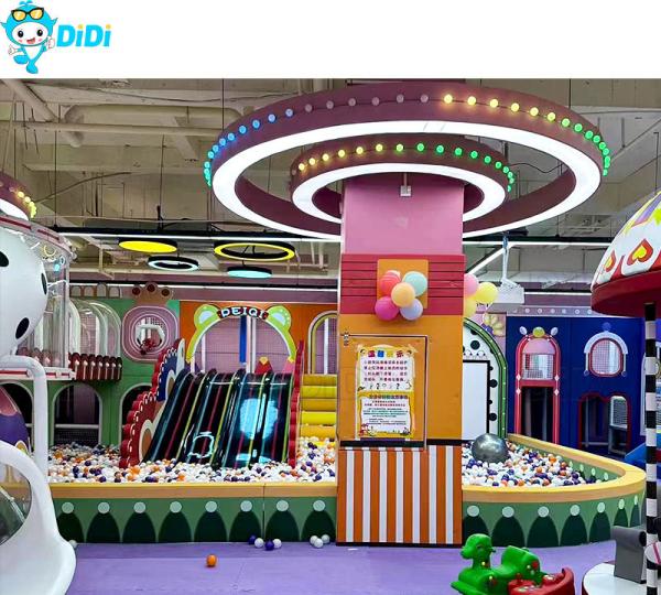 Fabricante de equipamentos de interior de brinquedos suaves para crianças
