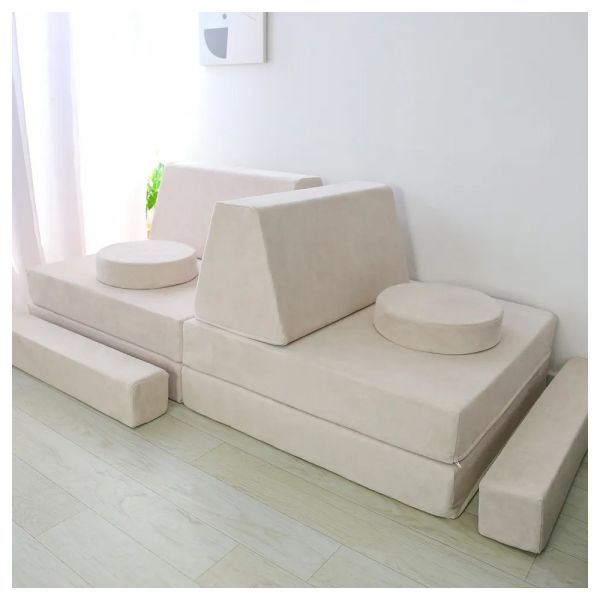 Modern Playroom Kids Foam Home Decoration Baby Kids Sofa Bed for Kids' Play Furniture
