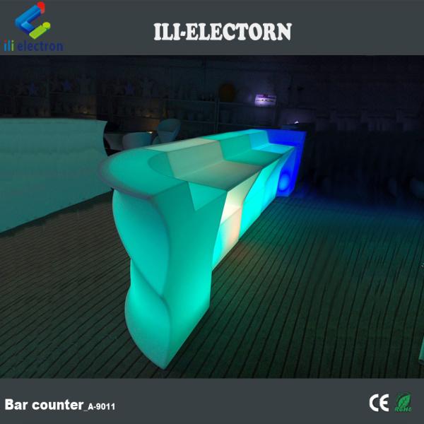 new PE plastic muti-color portable commercial led illuminated bar set