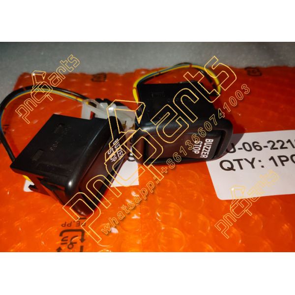 22U-06-22190 Buzzer Switch PC400-7 Heavy Machinery Spare Parts