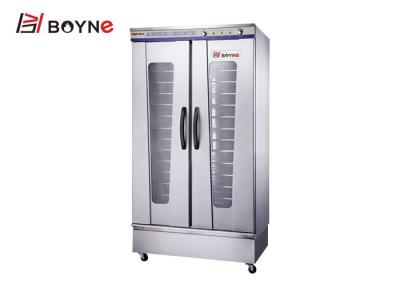 Equipamento de aço inoxidável elétrico da fermentação de trinta bandejas da capacidade grande das portas dobro