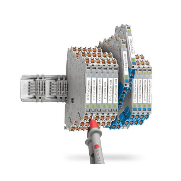 Push In Connection PLC Controller Phoenix 1290849 MACX MCR-EX-AP-2T-2I-SP Compact