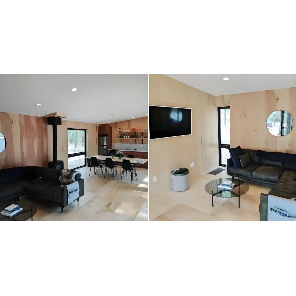 Outdoor Adventures Steel Luxury Camping House With Outdoor Balconies