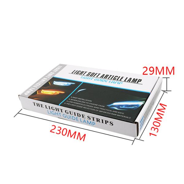 Waterproof 5050 Car Headlight Led Tube Strip / Led Tail Lights Strips  45cm 60cm