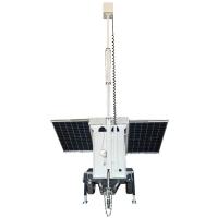 Reboque de segurança de painéis solares Reboque de energia solar para monitoramento externo