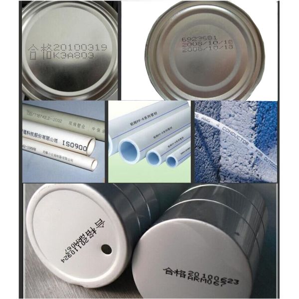 3 - 6 Lines Industrial Inkjet Printer 150W Batch And Date Coding Inkjet Printer