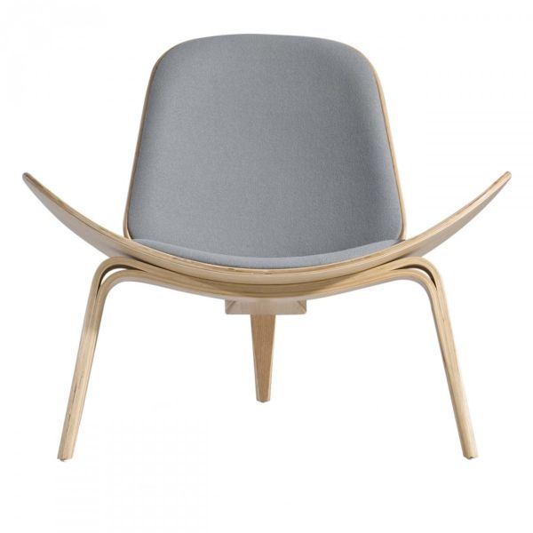 Стул софы деревянной раковины гостиной КХ07 одиночные для офиса/домашний/В87 * Д76 * Х75/СХ39км