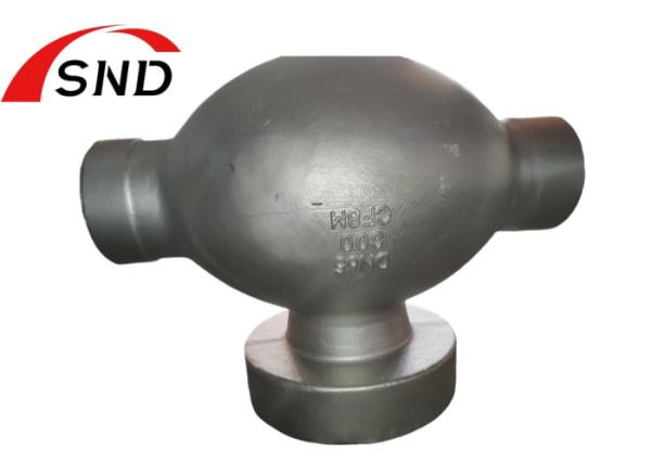 Sand casting parts WCC Steel Material WC6 Globe Valve Body For Valve Parts