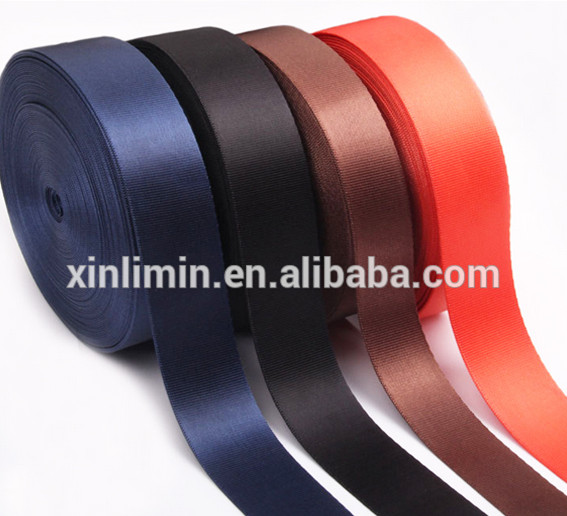 Eco Friendly Recycle Polyester Material Ribbon Satin Ribbon for Home Textile 3mm-100mm