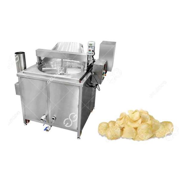 Batch Electric & Gas Cassava Chips Frying Machine In High Efficiency