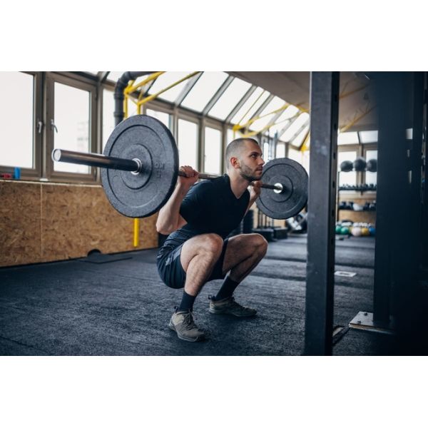 Placas de peso de caucho antideslizante para entrenamientos de fuerza y ejercicios de acondicionamiento físico seguros y eficaces Equipos de acondicionamiento físico