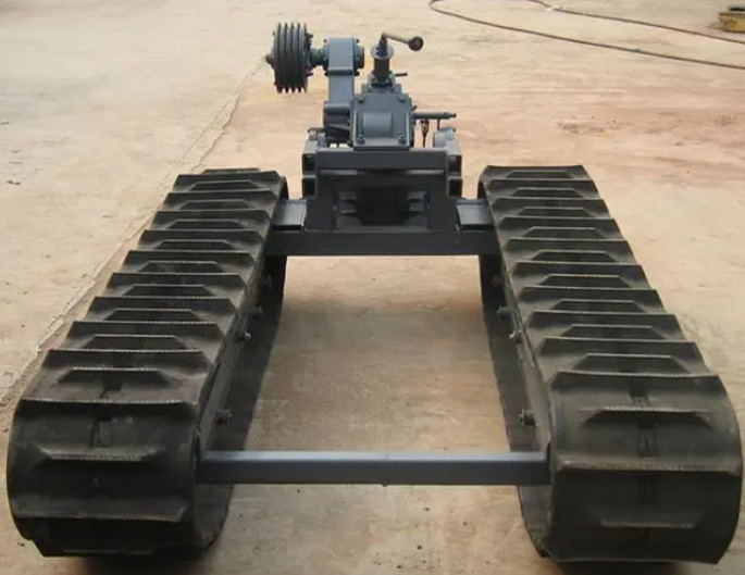 Undercarriage следа шасси шахты резиновый для видов буровых установок