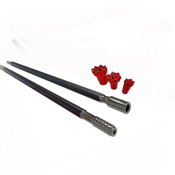 Hexagonal R32 T38 Thread Drifter Rods For Long Hole Drilling