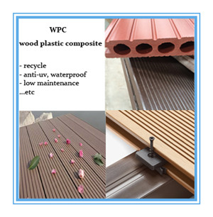 WPC - Wood Plastic Composite Hollow & Solid & Arched Decking Floor Board