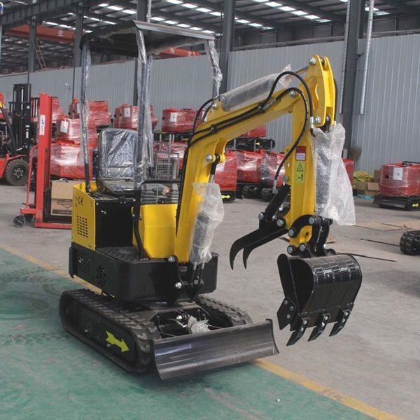 Small Crawler Micro 1 Ton Mini Excavator 1000kg Stable Work Performance