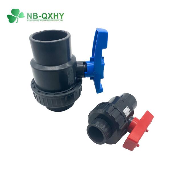 Utilisation industrielle écologique Valve à bille unique pour l'irrigation agricole