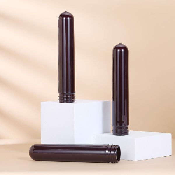 Lightweight Cosmetic Bottle Preform Custom Color REACH Certified