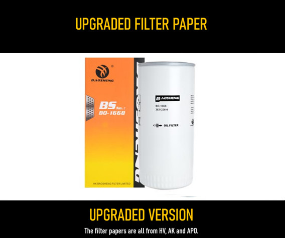 210*93mm Excavator Oil Filter 570004323 3831236 For  EC160C