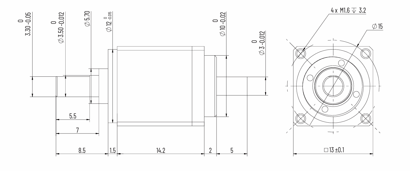 CSF3 Mini Harmonic Reducer