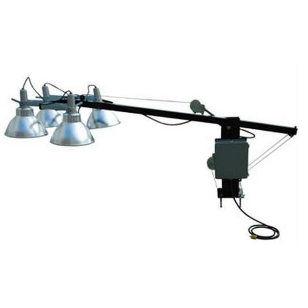 Canopy Mobile Lighting Tower , Portable Light Towers With 750W Solar Panels
