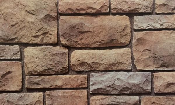 14mm Fireproof Simulated Slate Textured Wall Stone