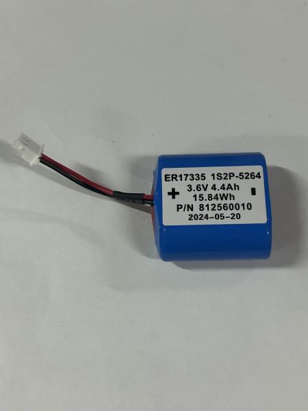 1500mAh Low Self-Discharge Rate Liquid Electrolyte Battery with φ17*33.5mm Length 33.5mm Long-lasting Power Supply