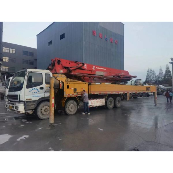 Полусухой шотбетонный тип 2007 Putzmeister 42m на Isuzu запасные части для производительности