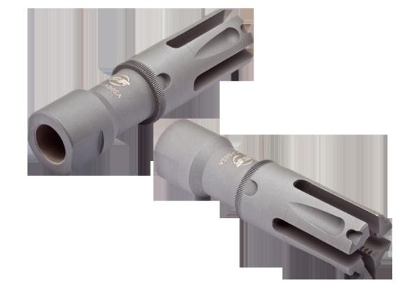 Aluminium Paintball Gun Accessories Barrel Muzzle Brake OEM / ODM Service