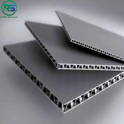 Building Exterior Wall 1.2mm Alloy Aluminum Honeycomb Core Panels Sheet RAL color Fireproof