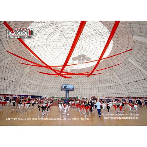 Outdoor Amphitheater Dome Tent Half Sphere Marquee