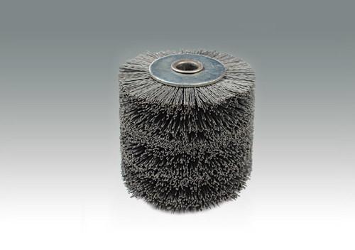 Crimped wire wheel brushes