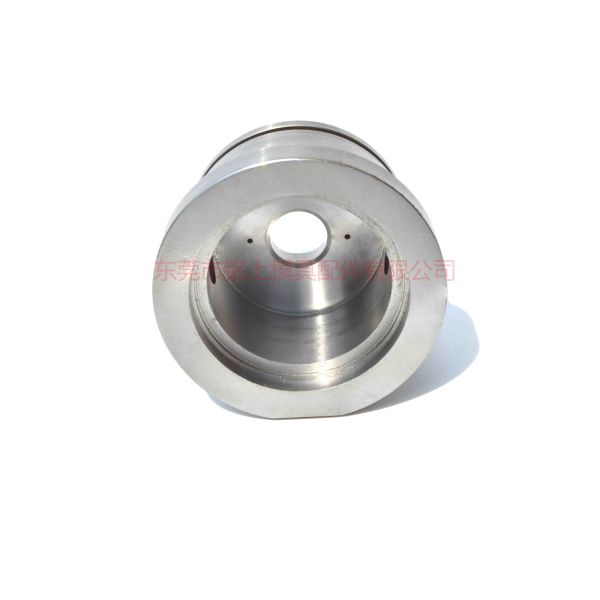 Alloy Steel SKD61 Cnc Turned Components Wear Resistant Black Coating Surface Treatment