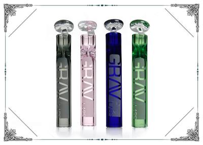 3 Inches Oil Chillums Mini Pocket Hand Pipe Borosilicate Glass Tube