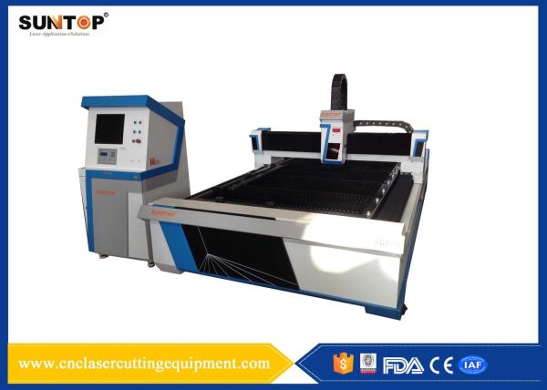 Galvanized Sheet CNC Fiber Laser Cutting Machine 10 KW Power Consumption