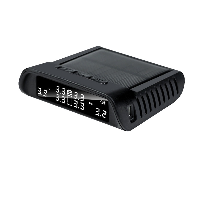 New Condition Large Truck Tire Pressure Monitoring System Solar TPMS Wireless External High Quality Plastic 12V RV Tpms