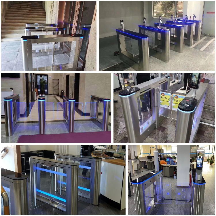 Intrusión reversa anti de acero inoxidable de la entrada 304 del oscilación del torniquete seguro de la barrera