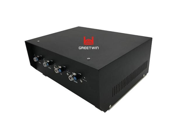 80W High Power Four Band Cell Phone Signal Jammer With 20 to 100m Jamming Meters