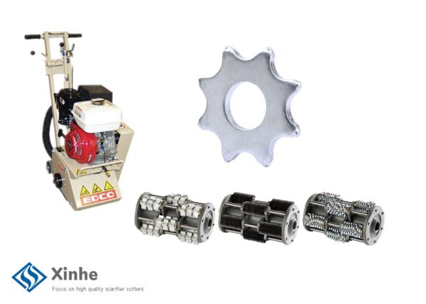 5pt 6pt Full Face Carbide Cutter Flails Pavimento Limpeza Máquina de escarificação para limpeza e pavimentos