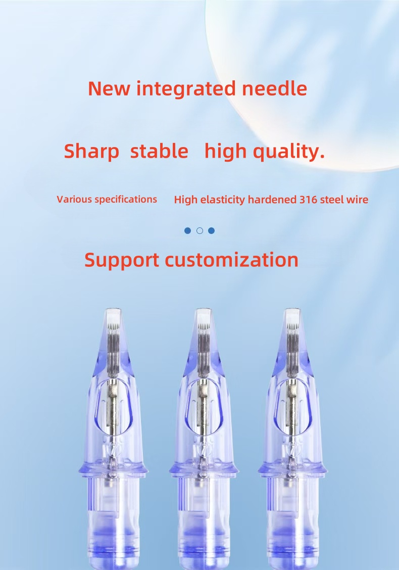 Precision Stainless Steel Tattooing Needles Disposable For Beauty Salons