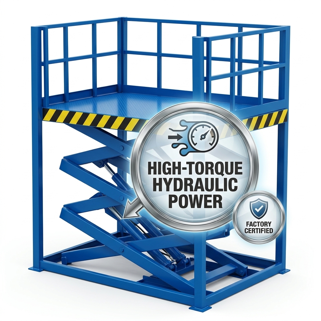 6 Ton Ultra Heavy Duty Hydraulic Scissor Car Lift for Brazil Argentina Chile South America Commercial Garage
