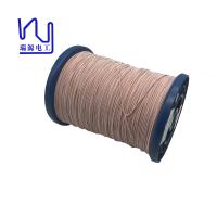le nylon de fil de 0.1mm*155 Ustc Litz a servi le solide couvert en soie de cuivre
