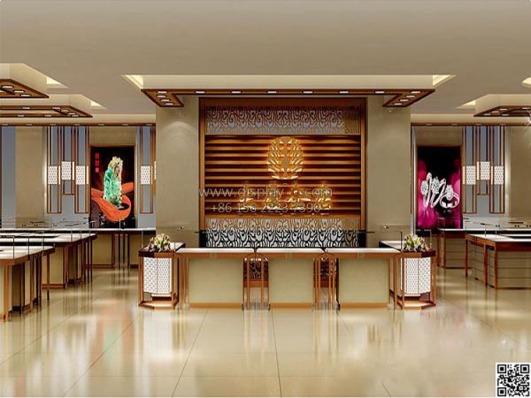 JS021 Luxurious free original design jewelry display showcase jewelry kiosk furniture for sale