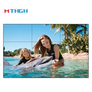 49 Inch 4K LCD Video Wall with 500cd/m2 Brightness for HD Advertising and Splicing Screen Applications