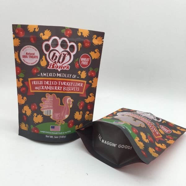 dog food yellow bag , food vacuum bag machine , food bag printing