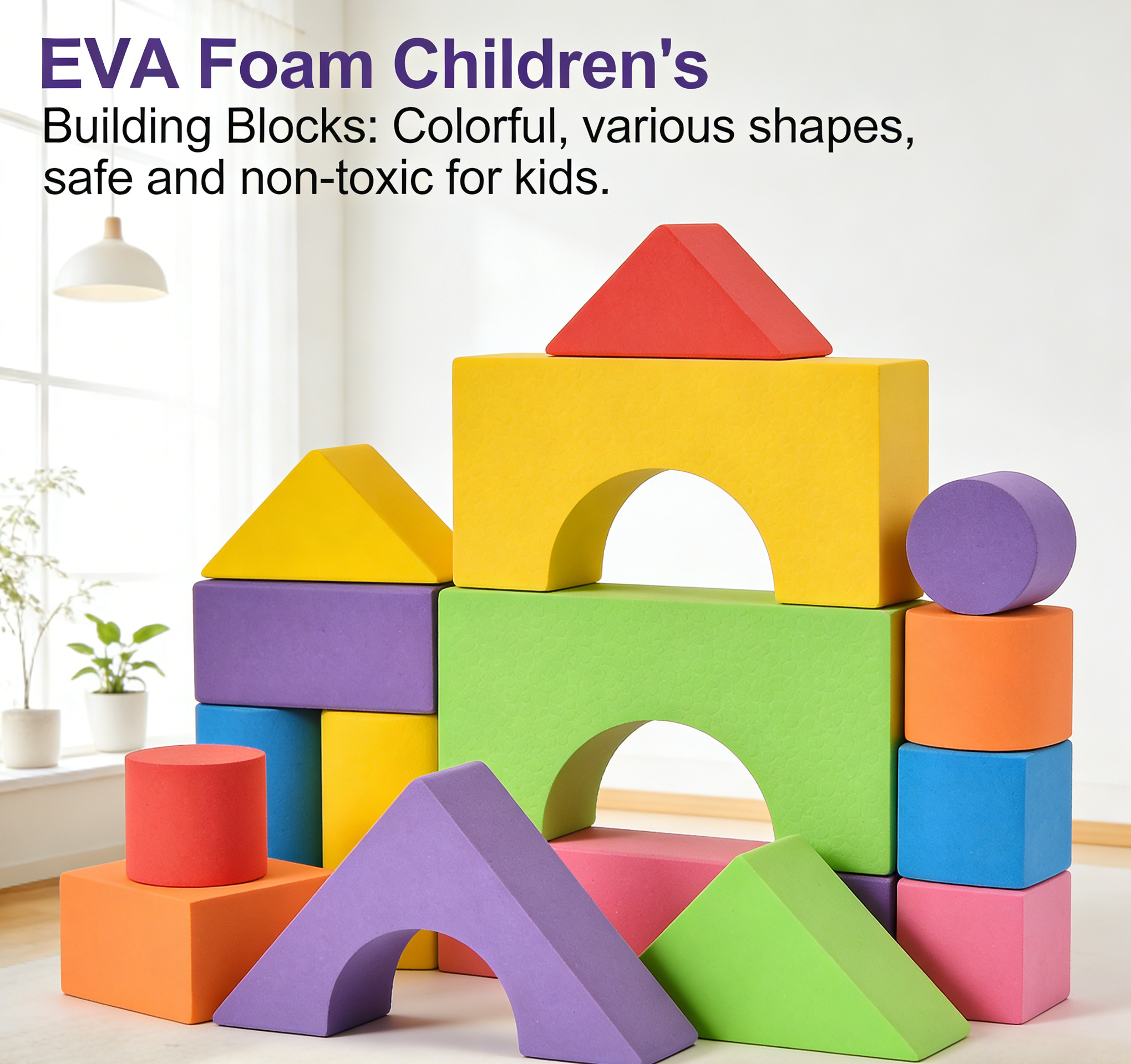 High-Quality EVA Foam Sheet Rolls Custom Sized with Precision Cutting for Crafting Packaging and Industrial Use