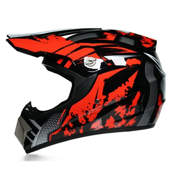 DOT Approved Custom Motocross Helmet with Head Safety Protection and Performance