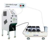 500 quilogramas pela máquina de Mini Coffee Bean Color Sorter da hora com 32 canais