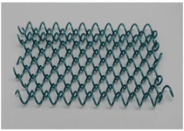 Solid Metal Decorative Mesh Curtain Coil Chain Link Drapery Multi Coloured