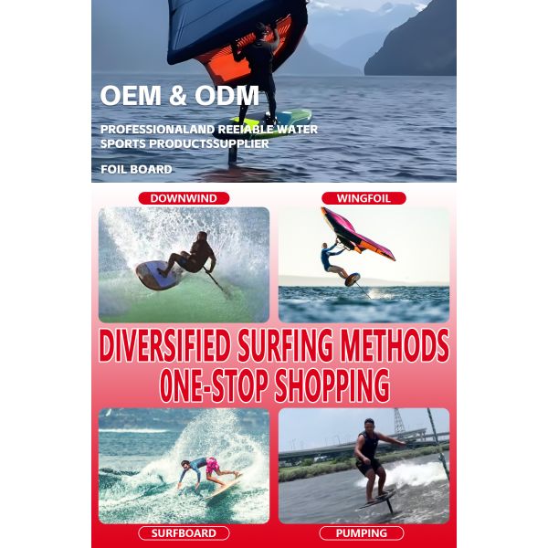 Water Scooter Boards with Handle Carbon Board Pump Foil Board Hydrofoil Foilscoot Waterpaly Surfing