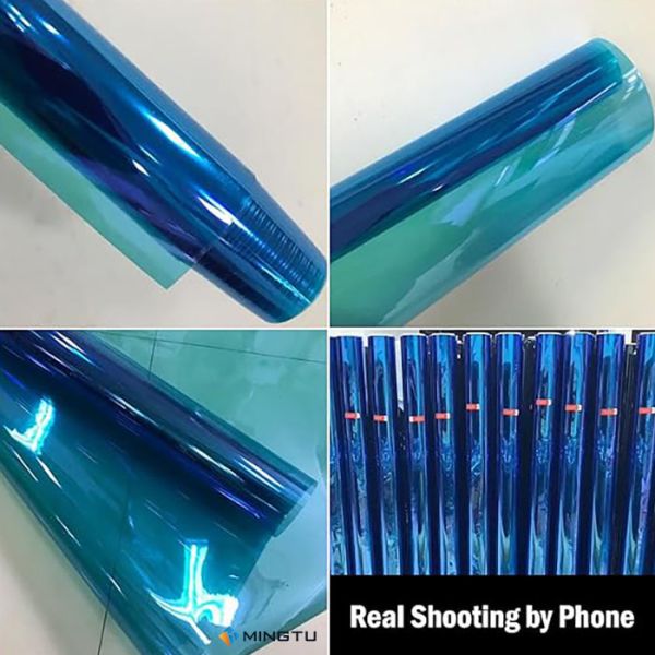 60in*100ft Mingtu Chameleon Film for Car Windshields High Heat Rejection 80% 85% VLT